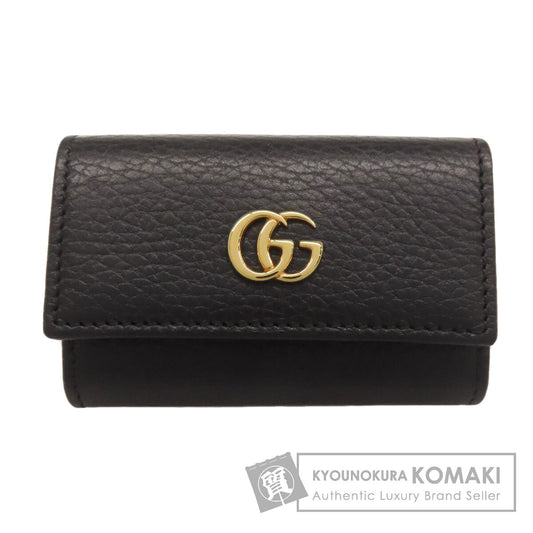 GUCCI 456118 GG Marmont key holder Calf Ladies [Used]