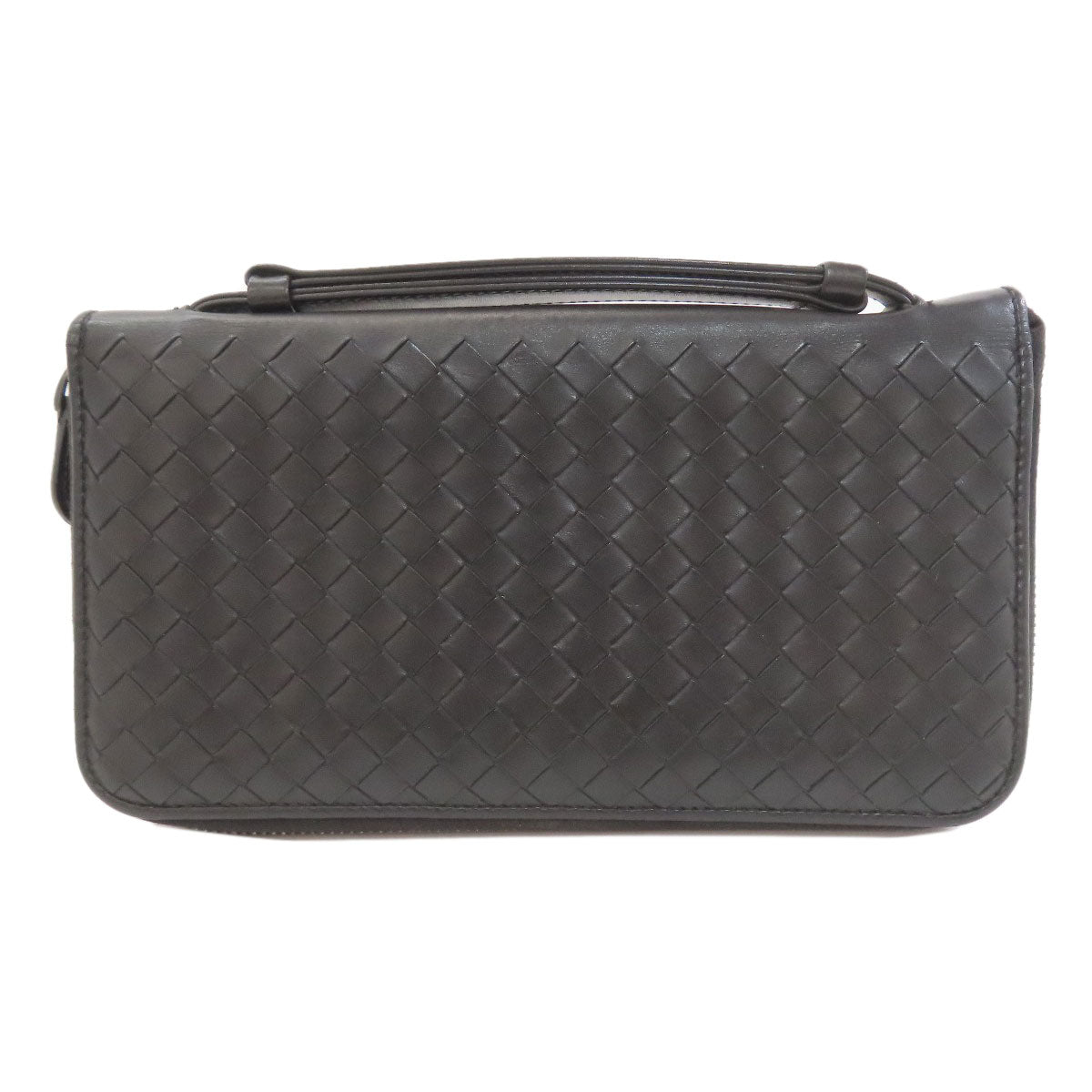 BOTTEGA VENETA Intrecciato Long wallet (with coin pocket) Calf Ladies [Used]