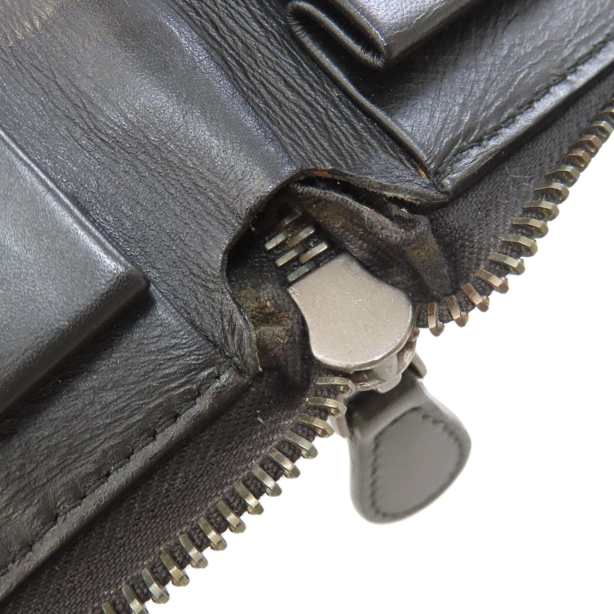 BOTTEGA VENETA Intrecciato Long wallet (with coin pocket) Calf Ladies [Used]