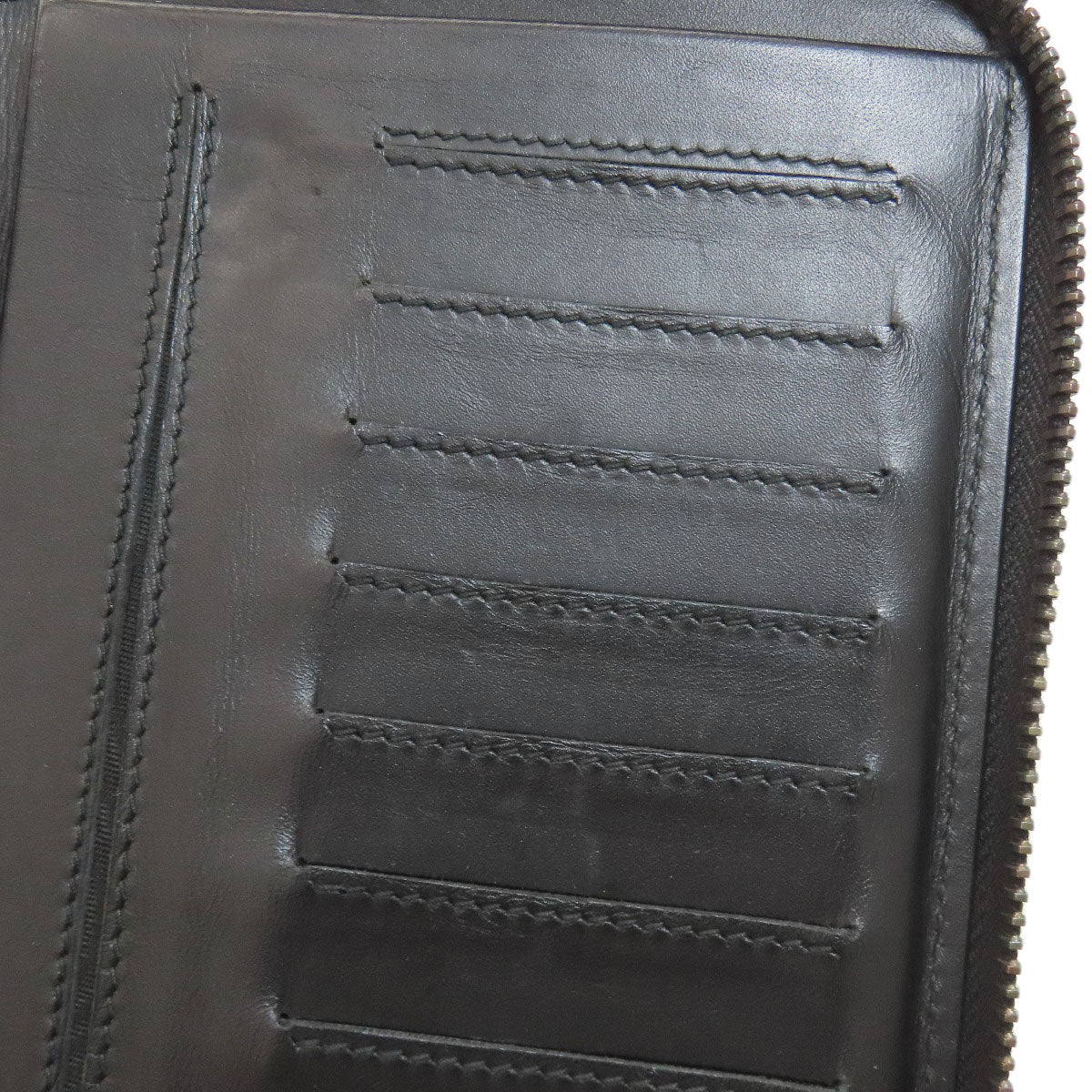 BOTTEGA VENETA Intrecciato Long wallet (with coin pocket) Calf Ladies [Used]