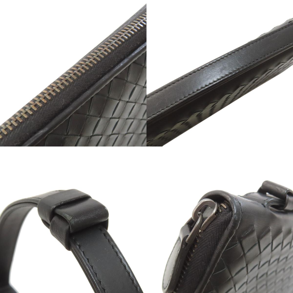 BOTTEGA VENETA Intrecciato Long wallet (with coin pocket) Calf Ladies [Used]