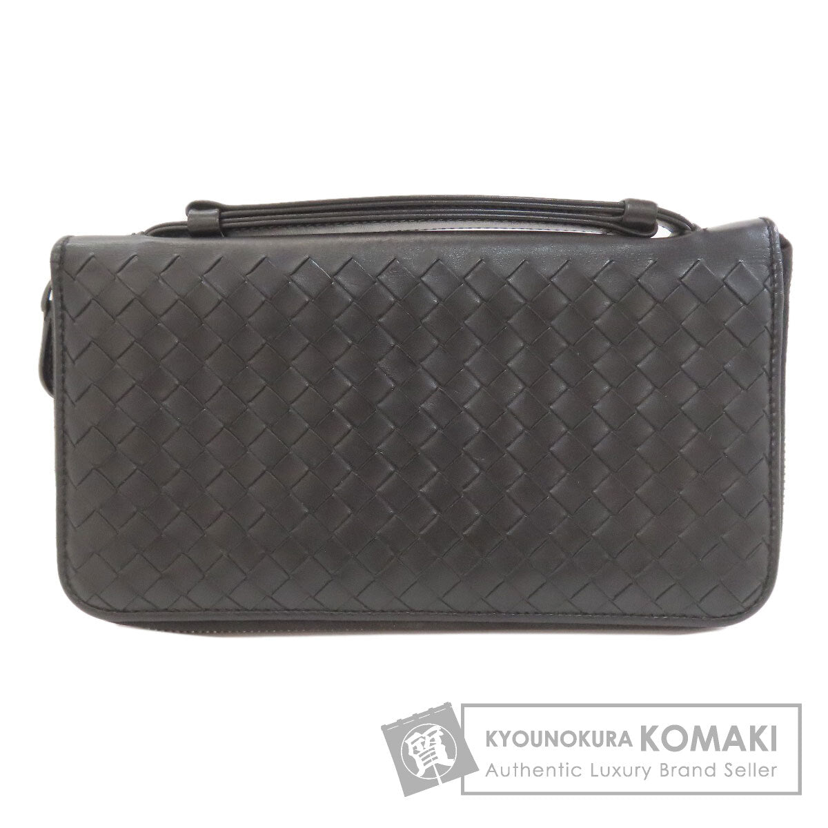 BOTTEGA VENETA Intrecciato Long wallet (with coin pocket) Calf Ladies [Used]