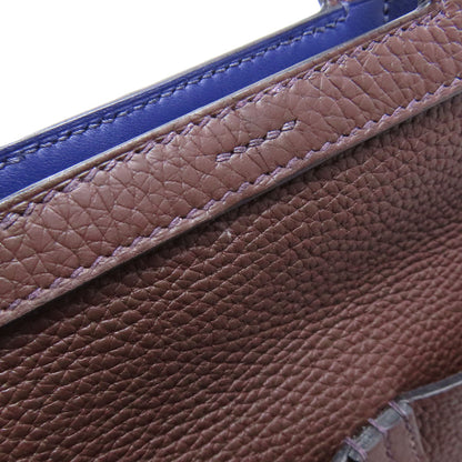 HERMES Alzan Mini SilverHardware Shoulder Bag Taurillon Clemence Ladies [Used]