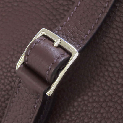 HERMES Alzan Mini SilverHardware Shoulder Bag Taurillon Clemence Ladies [Used]