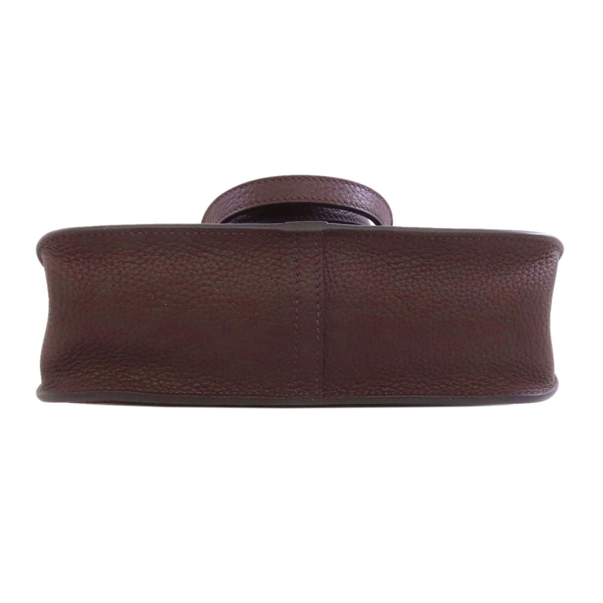 HERMES Alzan Mini SilverHardware Shoulder Bag Taurillon Clemence Ladies [Used]