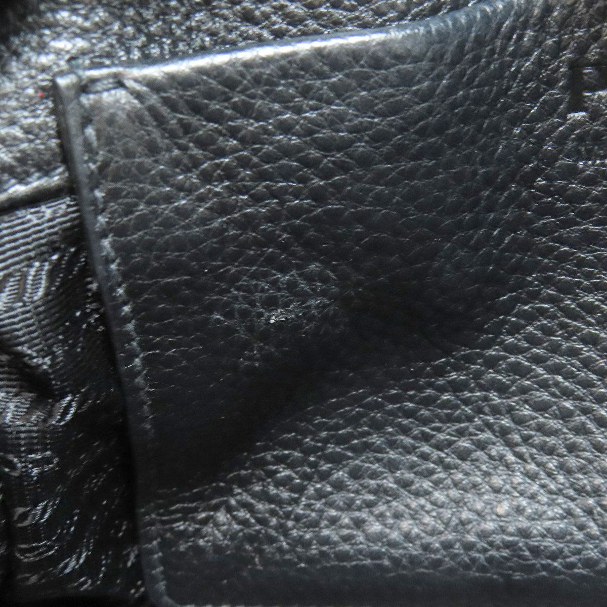 PRADA 1BB078 Punching logo 2WAY Handbag Calf Ladies [Used]