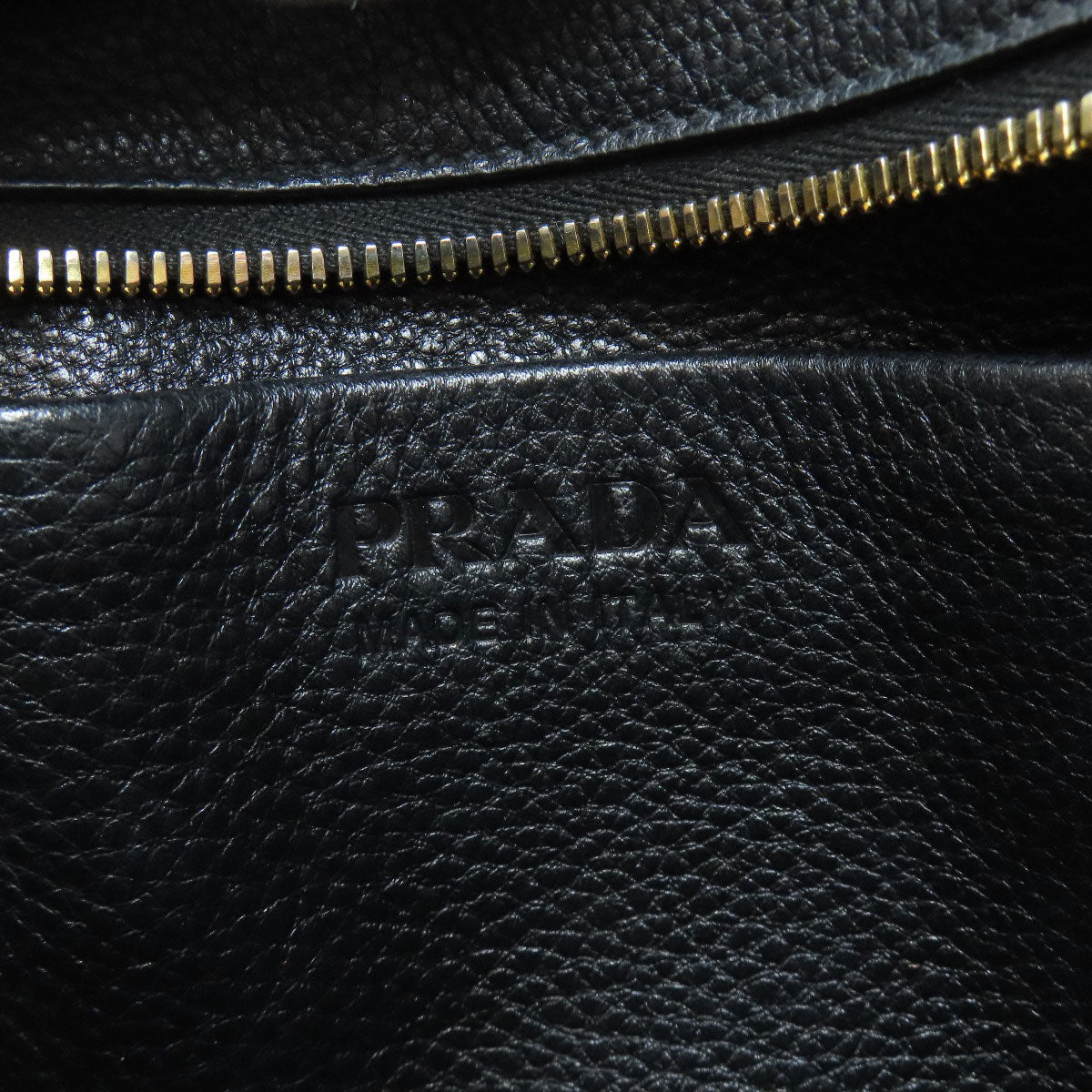 PRADA 1BB078 Punching logo 2WAY Handbag Calf Ladies [Used]