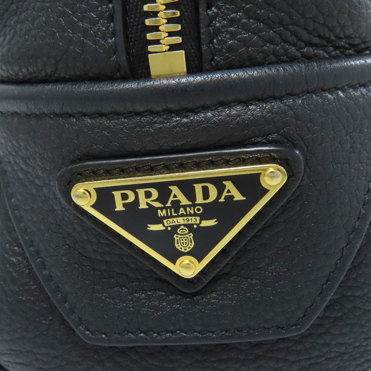 PRADA 1BB078 Punching logo 2WAY Handbag Calf Ladies [Used]