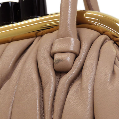 MIUMIU 　 Materasse 2WAY Handbag Calf Ladies [Used]