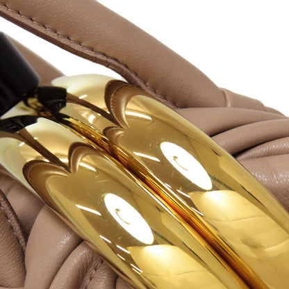 MIUMIU 　 Materasse 2WAY Handbag Calf Ladies [Used]