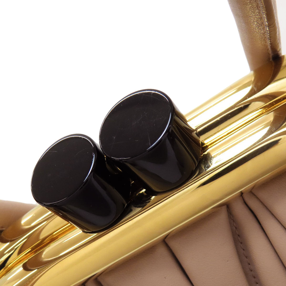 MIUMIU 　 Materasse 2WAY Handbag Calf Ladies [Used]