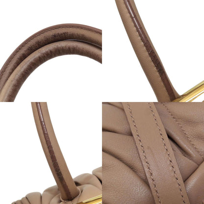 MIUMIU 　 Materasse 2WAY Handbag Calf Ladies [Used]