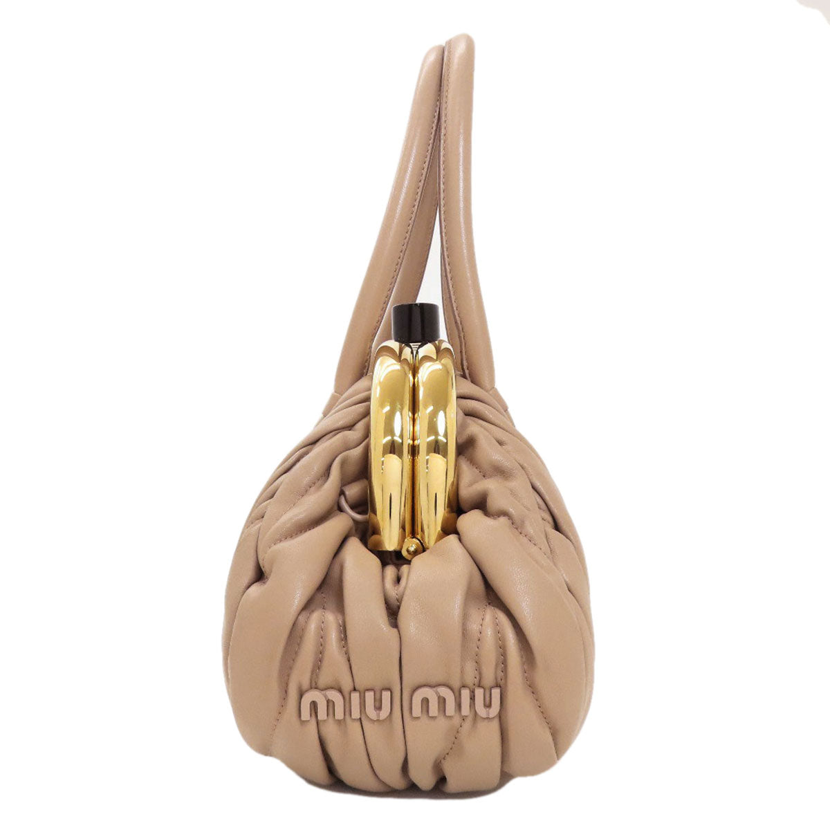 MIUMIU 　 Materasse 2WAY Handbag Calf Ladies [Used]