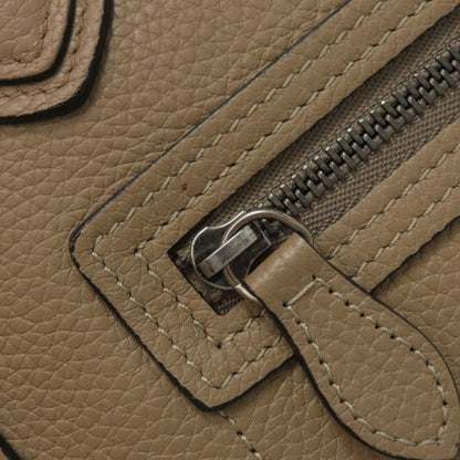 CELINE Luggage nano 2 WAY Handbag Calf Ladies [Used]