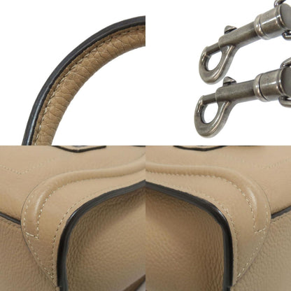 CELINE Luggage nano 2 WAY Handbag Calf Ladies [Used]