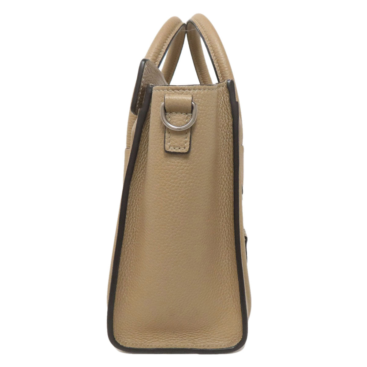 CELINE Luggage nano 2 WAY Handbag Calf Ladies [Used]
