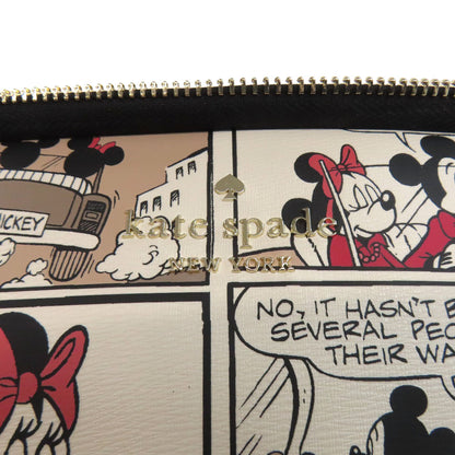 kate spade PC case Mickey collaboration Accessory pouch PVC Ladies [Used]