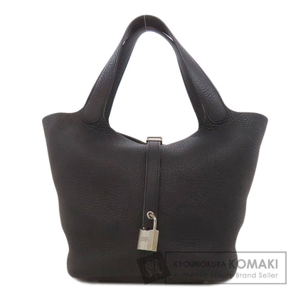 HERMES Picotin Lock MM SilverHardware Handbag Taurillon Clemence Ladies [Used]