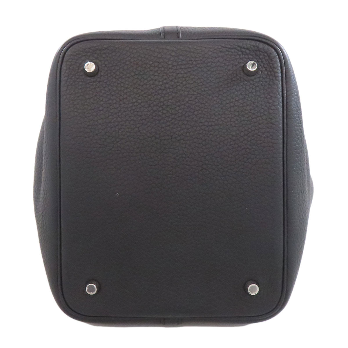 HERMES Picotin Lock MM SilverHardware Handbag Taurillon Clemence Ladies [Used]