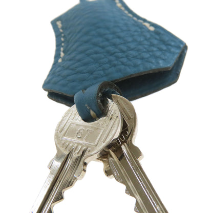 HERMES Birkin 30 Blue Gene SilverHardware Handbag Togo Ladies [Used]