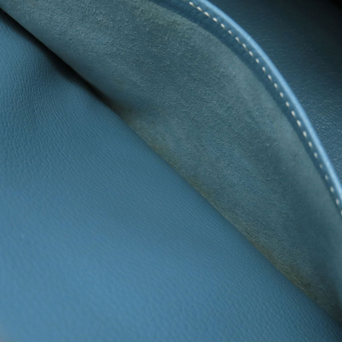 HERMES Birkin 30 Blue Gene SilverHardware Handbag Togo Ladies [Used]