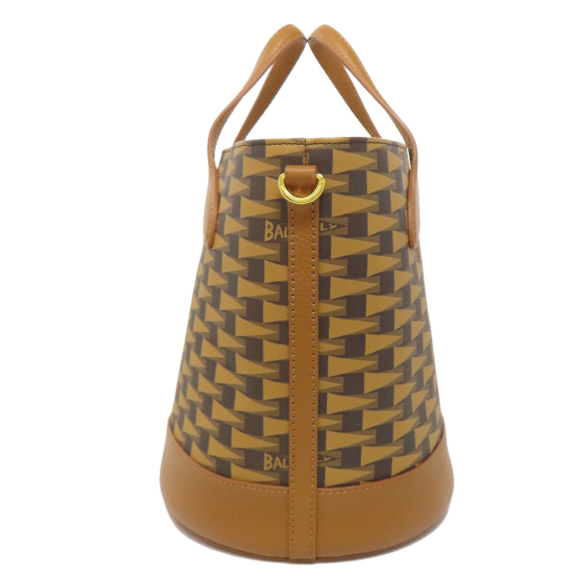 BALLY Total pattern 2WAY Tote Bag PVC Ladies [Used]