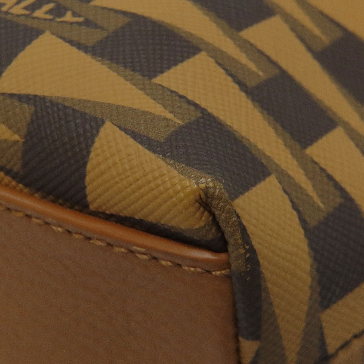 BALLY Overall handle Shoulder Bag PVC Ladies [Used]