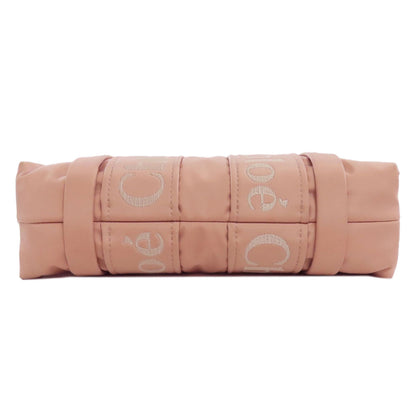 クロエ ウッディトート 2WAY ハンドバッグ ナイロン素材 レディース 【中古】【CHLOE】