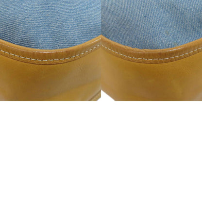 HERMES EvelyneGM GoldHardware Shoulder Bag Denim CalfLadies [Used]