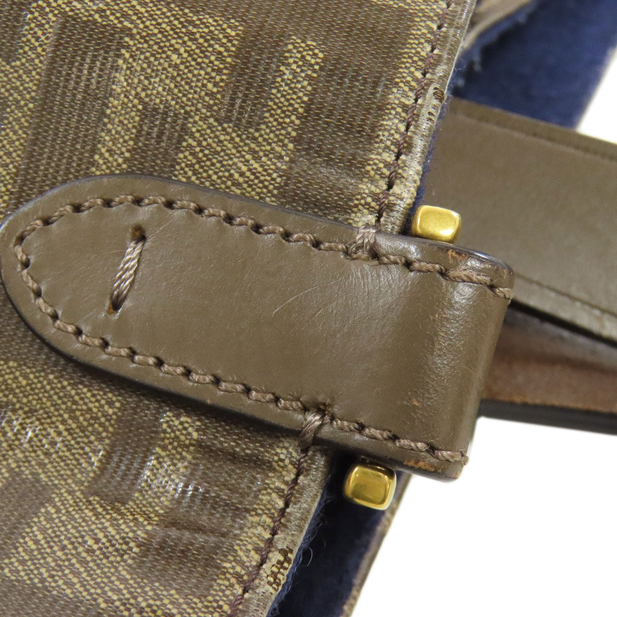 FENDI Fila collaboration Zucca pattern Tote Bag Coating canvas Ladies [Used]