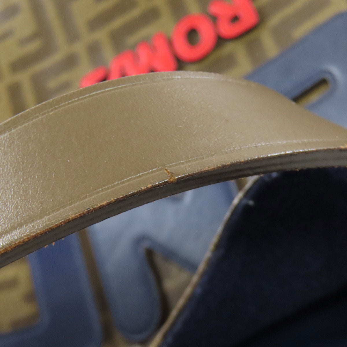 FENDI Fila collaboration Zucca pattern Tote Bag Coating canvas Ladies [Used]