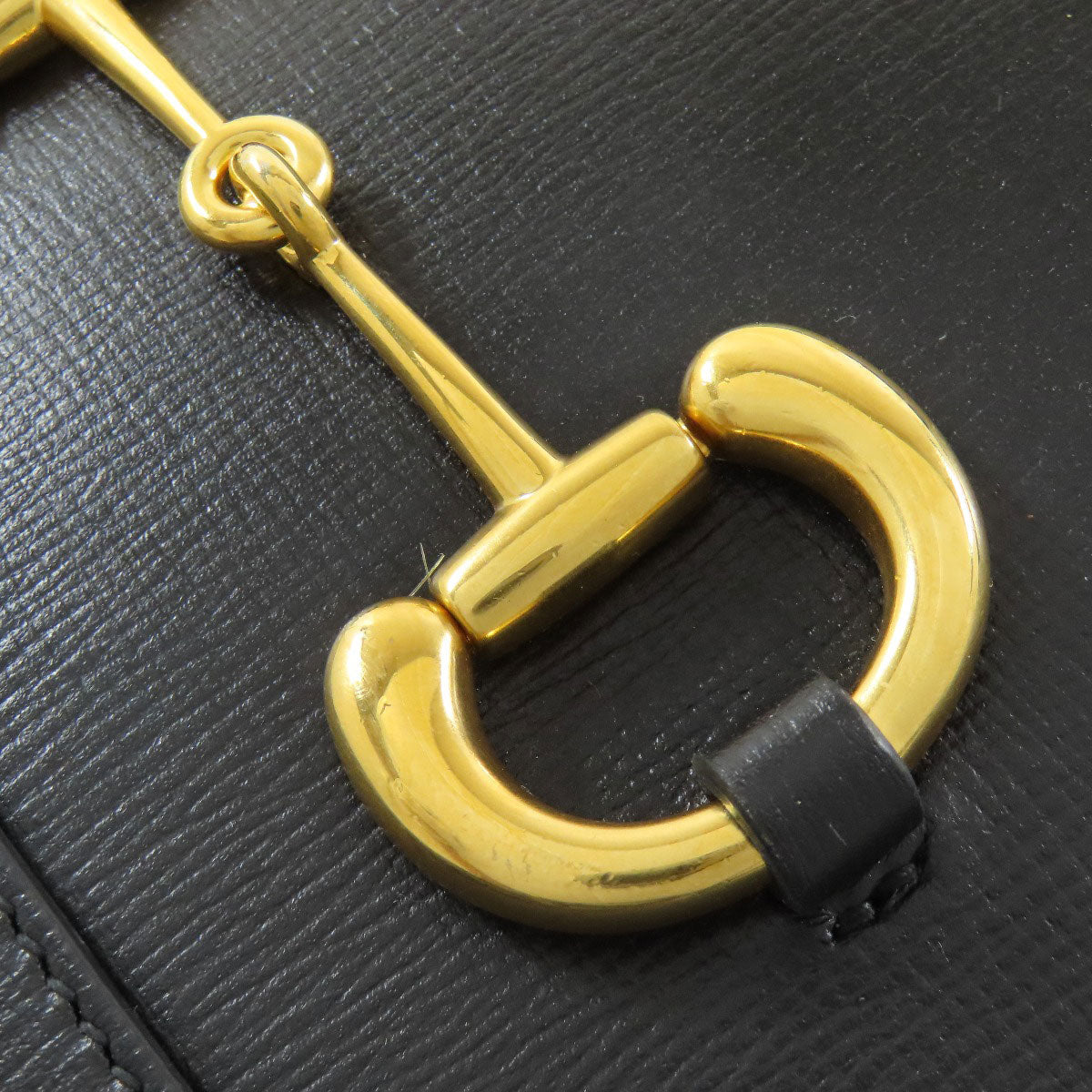 GUCCI 602118 Horsebit bucket bag Tote Bag Leather Ladies [Used]