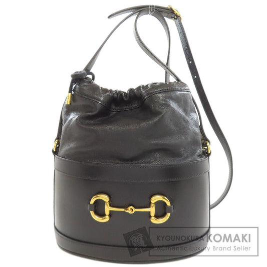GUCCI 602118 Horsebit bucket bag Tote Bag Leather Ladies [Used]