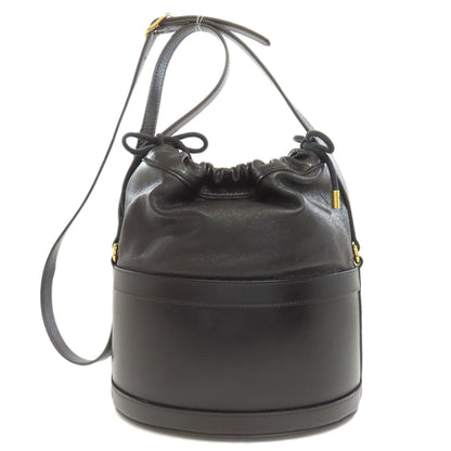 GUCCI 602118 Horsebit bucket bag Tote Bag Leather Ladies [Used]