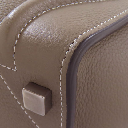 CELINE Luggage micro Tote Bag Calf Ladies [Used]