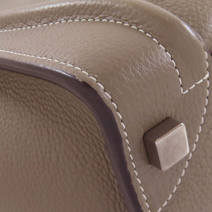 CELINE Luggage micro Tote Bag Calf Ladies [Used]