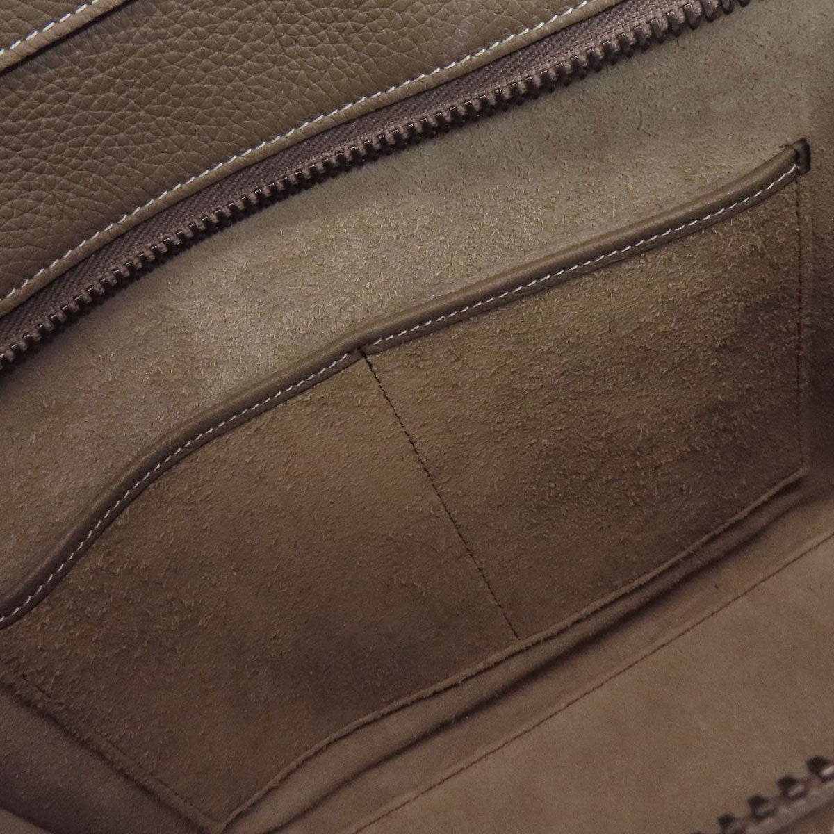 CELINE Luggage micro Tote Bag Calf Ladies [Used]