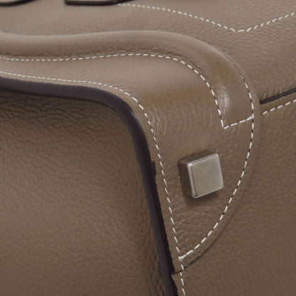 CELINE Luggage micro Tote Bag Calf Ladies [Used]