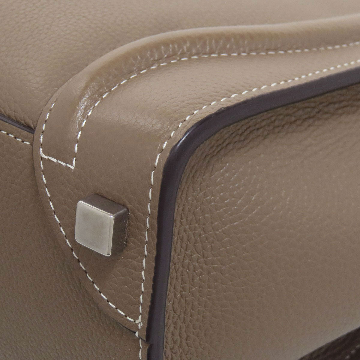 CELINE Luggage micro Tote Bag Calf Ladies [Used]