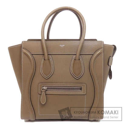CELINE Luggage micro Tote Bag Calf Ladies [Used]