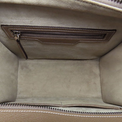 CELINE Luggage micro Tote Bag Calf Ladies [Used]