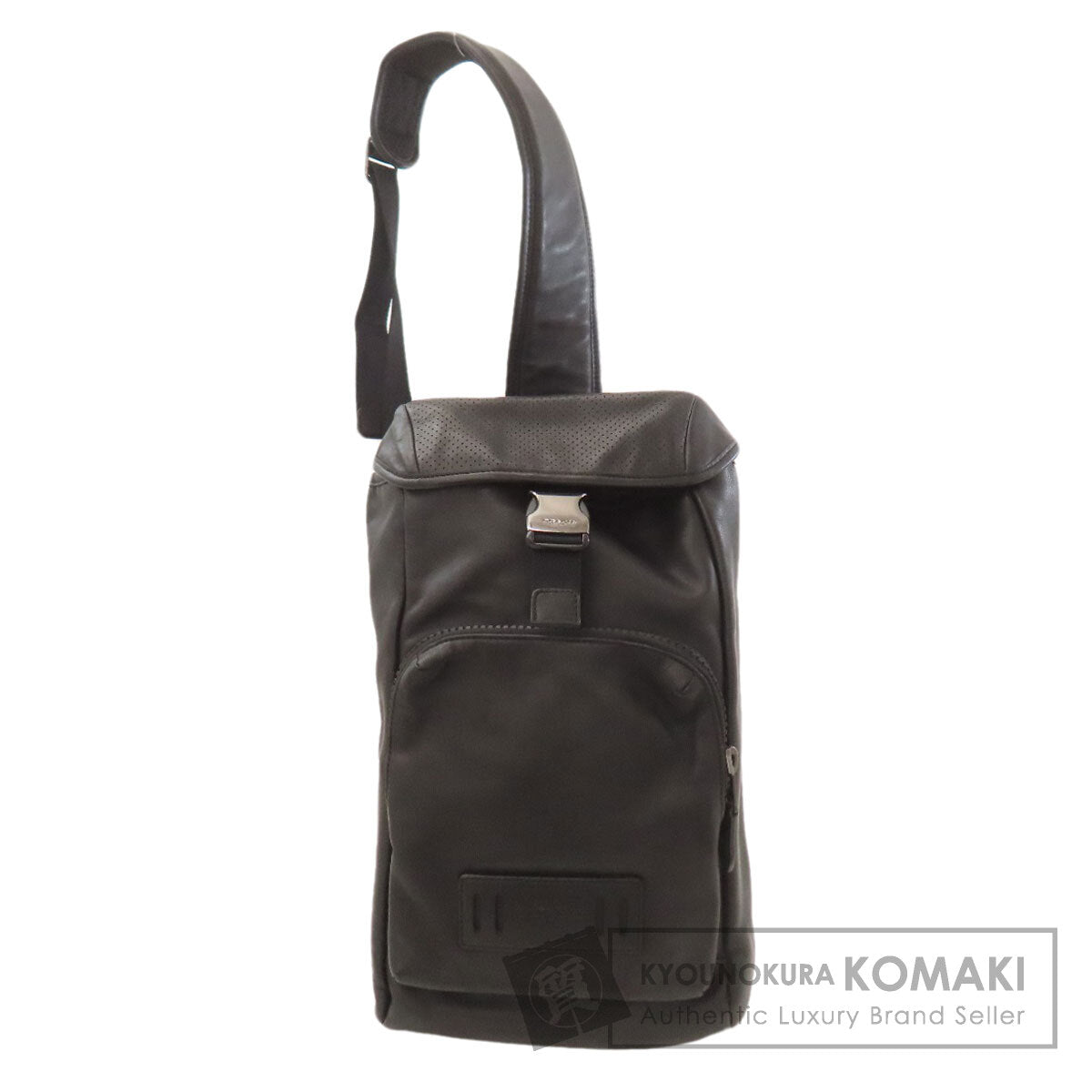 COACH 2943 logo body bag Calf Ladies [Used]