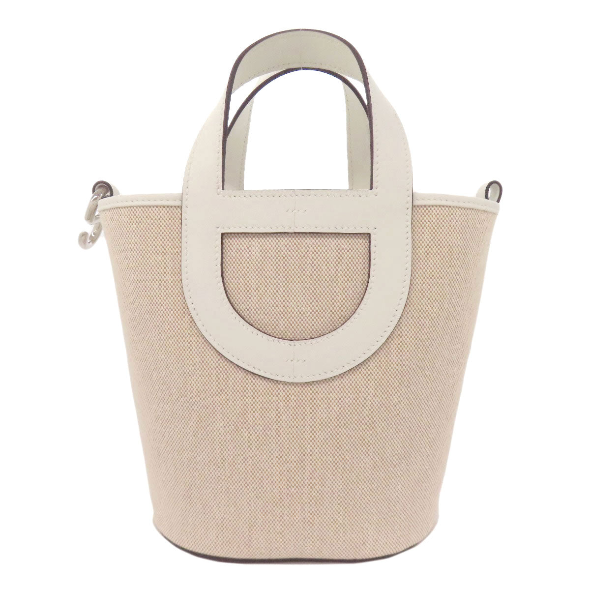 HERMES In the Loop 18 SilverHardware Handbag Tower ash SwiftLadies [Used]