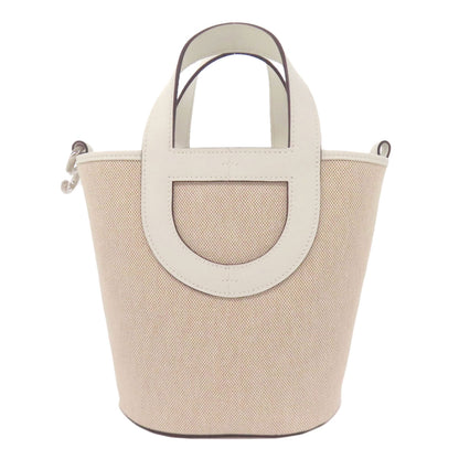 HERMES In the Loop 18 SilverHardware Handbag Tower ash SwiftLadies [Used]