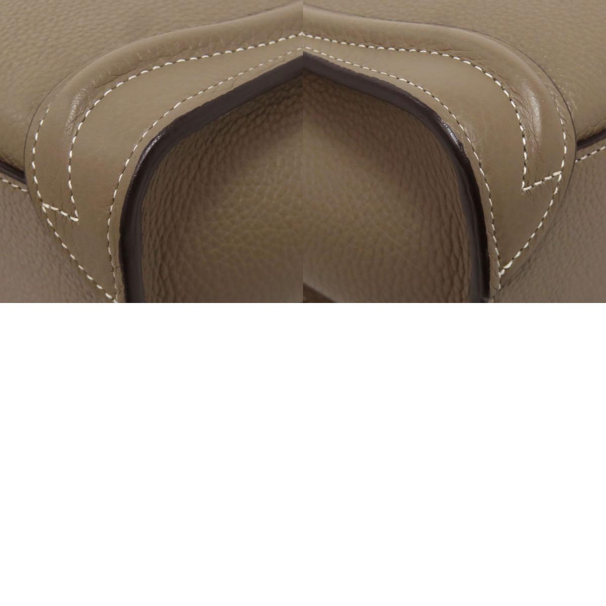 CELINE Luggage nano 2 WAY Handbag Calf Ladies [Used]