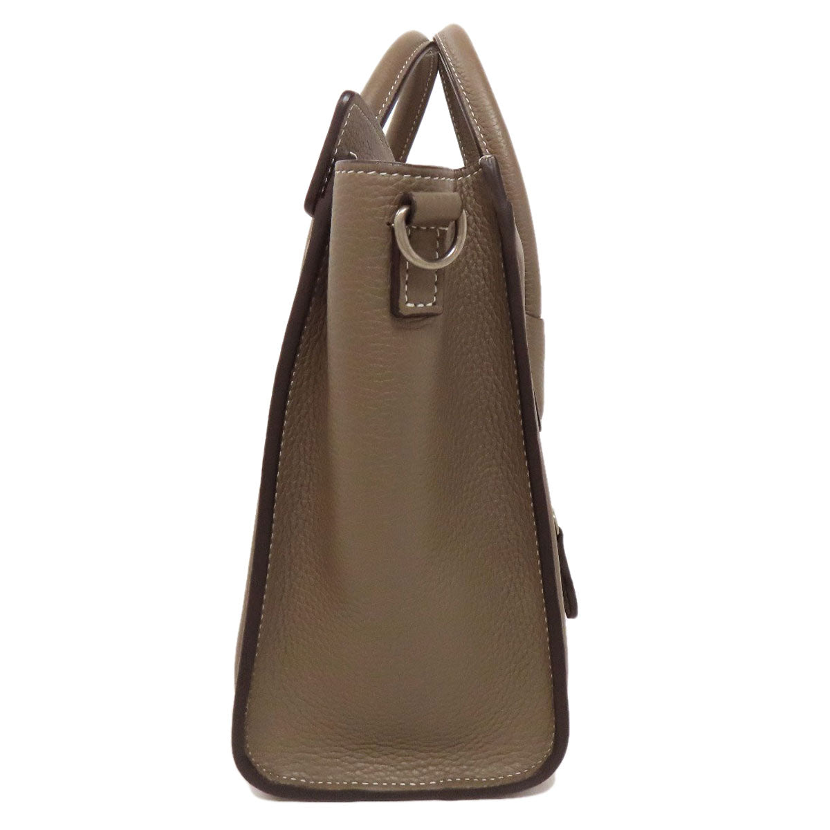 CELINE Luggage nano 2 WAY Handbag Calf Ladies [Used]