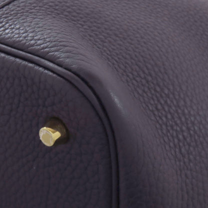 HERMES Picotin Lock MM GoldHardware Handbag Taurillon Clemence Ladies [Used]