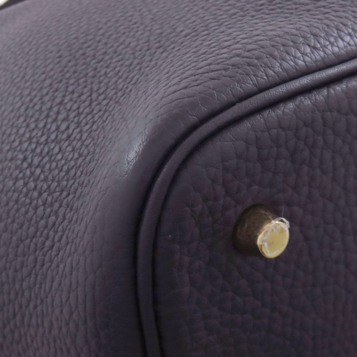 HERMES Picotin Lock MM GoldHardware Handbag Taurillon Clemence Ladies [Used]