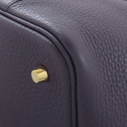 HERMES Picotin Lock MM GoldHardware Handbag Taurillon Clemence Ladies [Used]