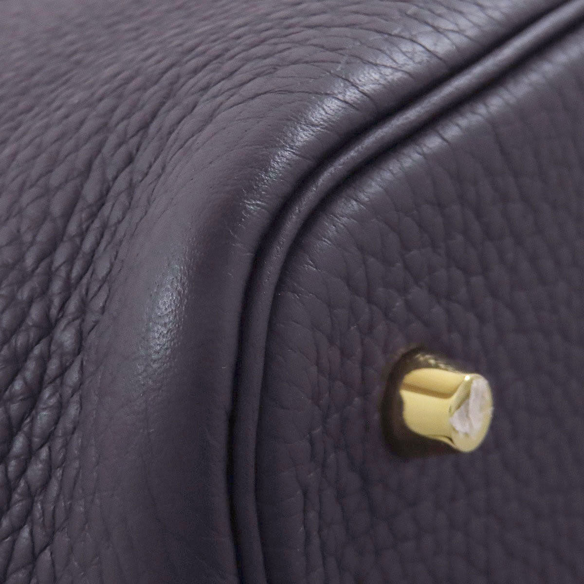 HERMES Picotin Lock MM GoldHardware Handbag Taurillon Clemence Ladies [Used]